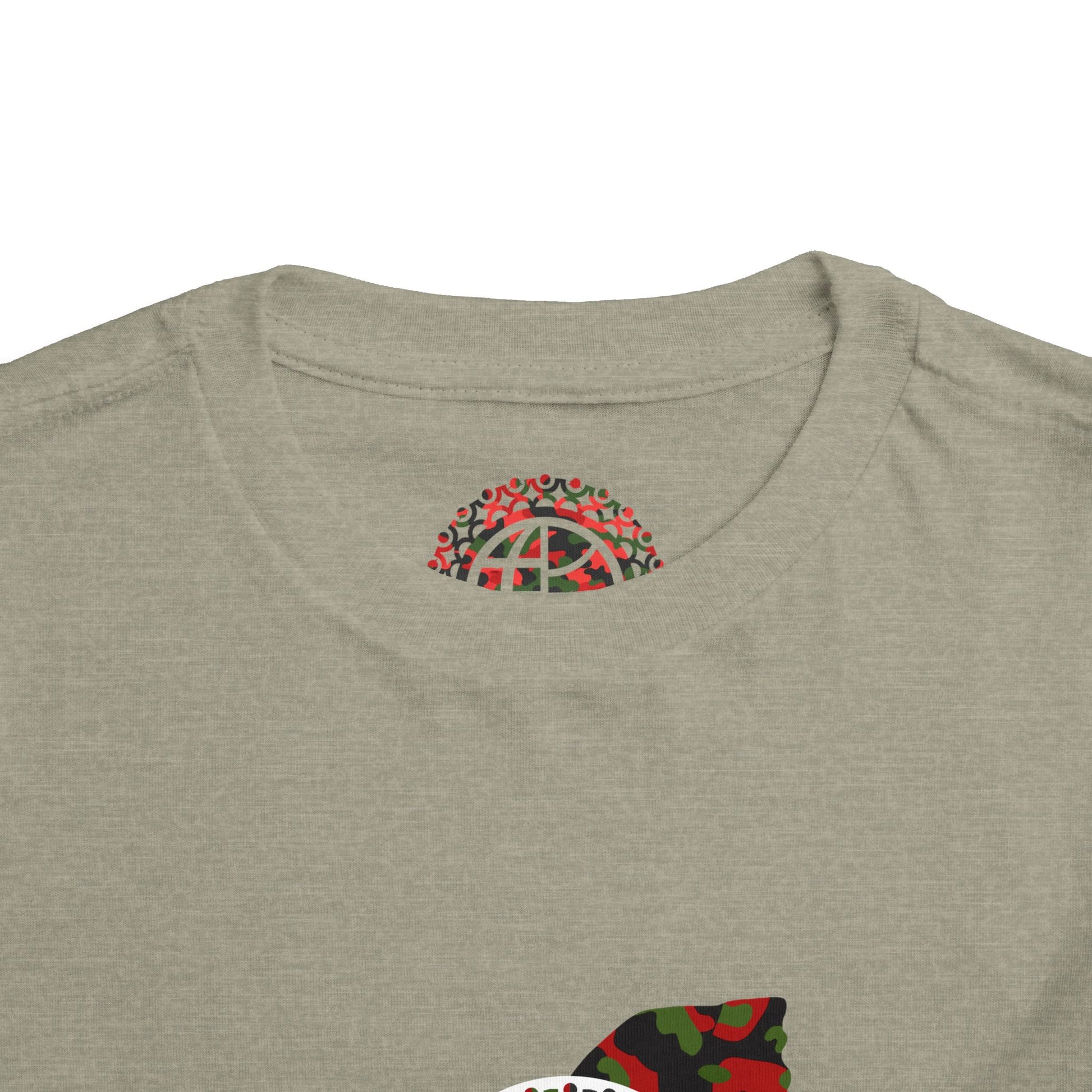 United By Hoops NYC Pan African Unisex Toddler Tee Printify