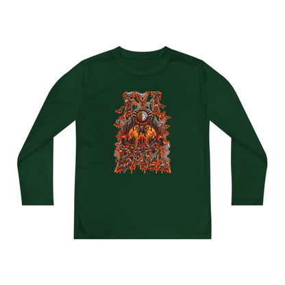 F.Y.I. I Ball Halloween Youth Long Sleeve Tee Printify