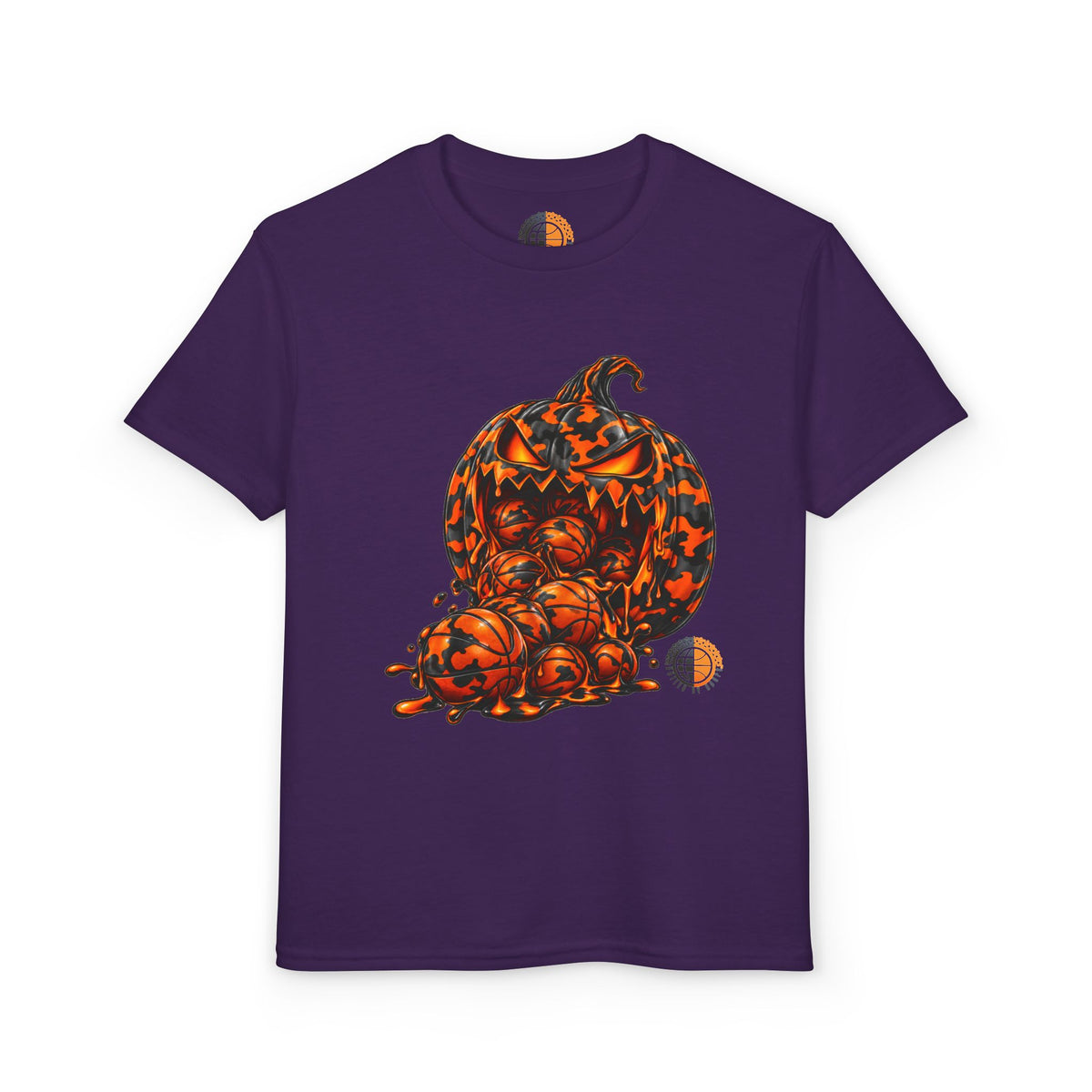The Pumpkin Snatch Halloween Youth Limited Edition T-Shirt Printify