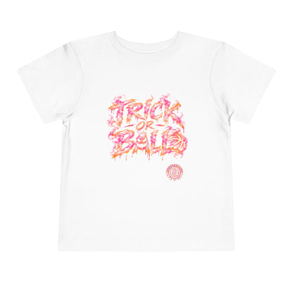 Trick or Ball Halloween Toddler Limited Edition Tee Printify