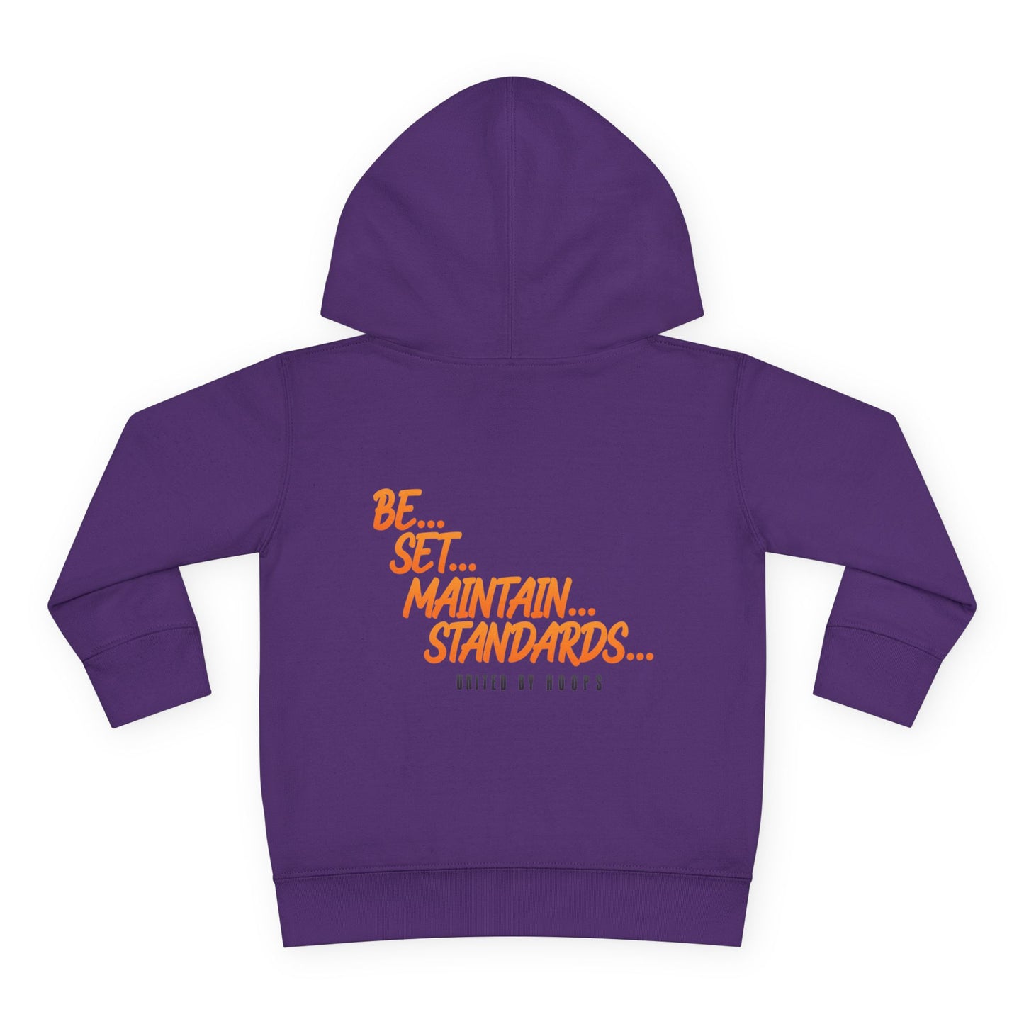 NYC United By Hoops Toddler Pullover Fleece Hoodie Printify