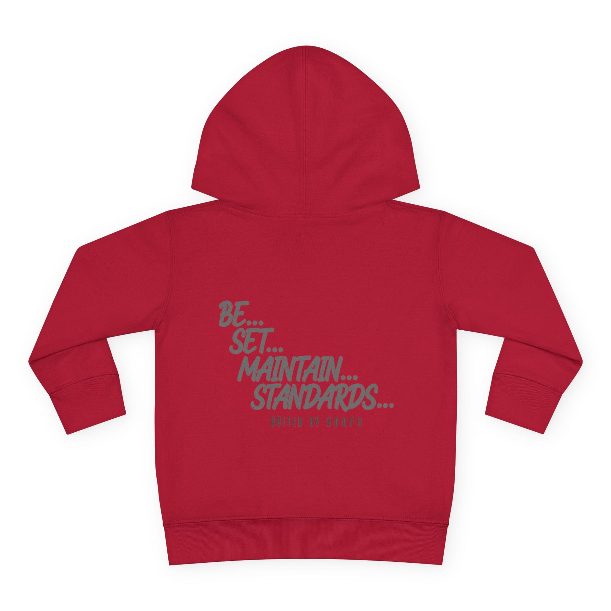 NYC United By Hoops Vintage Grey Toddler Hoodie Printify