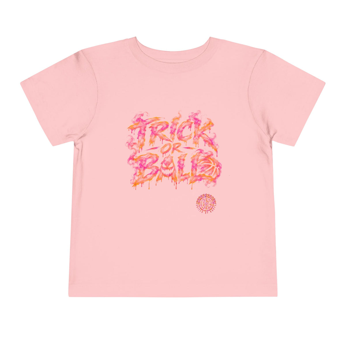 Trick or Ball Halloween Toddler Limited Edition Tee Printify