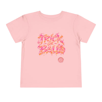 Trick or Ball Halloween Toddler Limited Edition Tee Printify