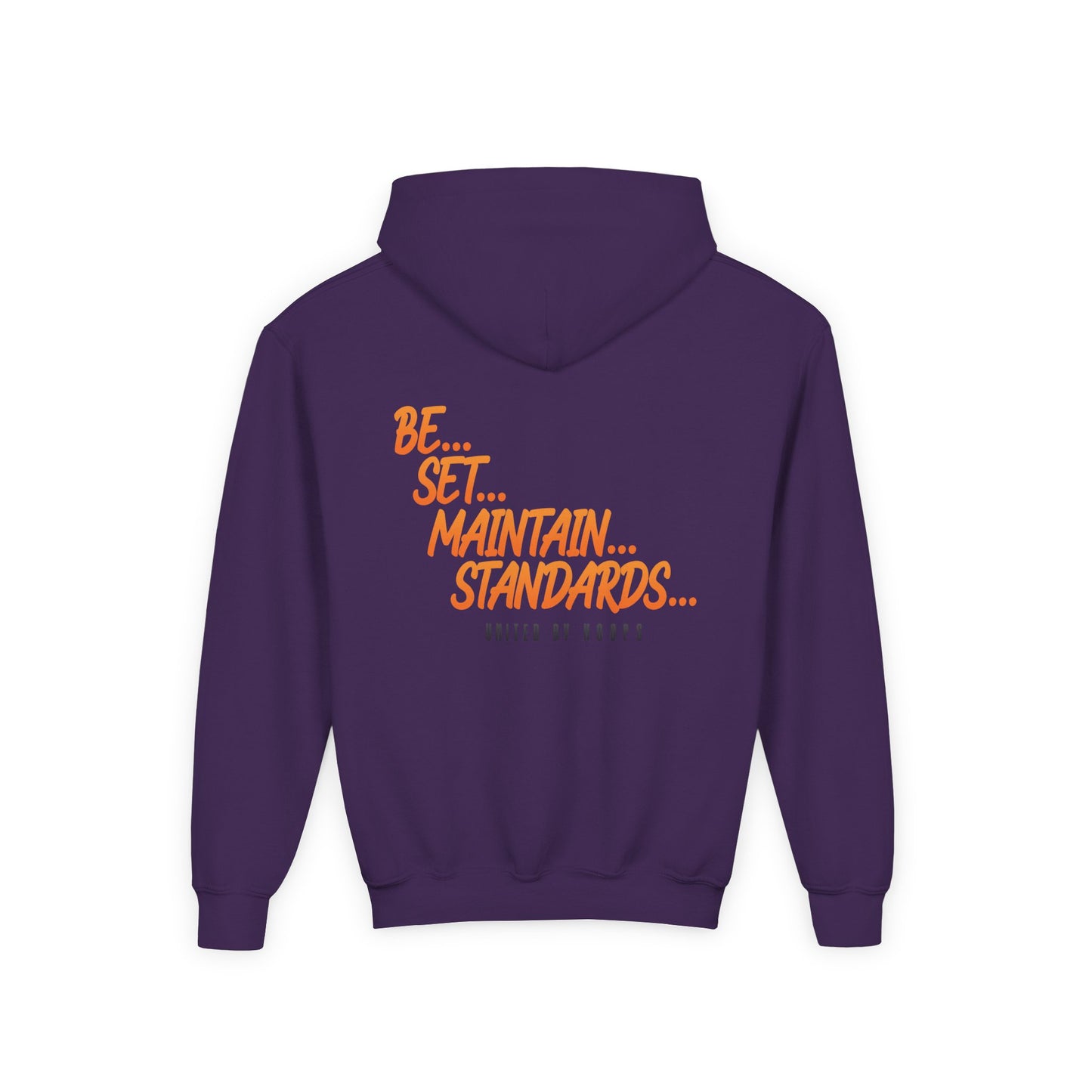 NYC United By Hoops Youth Unisex Heavy Blend Hoodie Printify