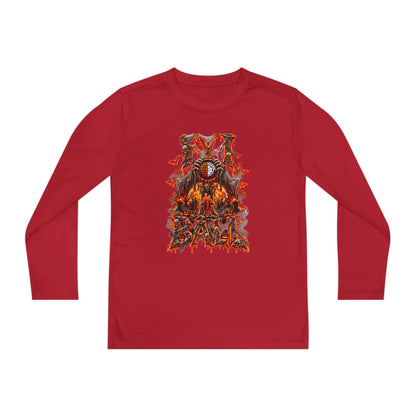 F.Y.I. I Ball Halloween Youth Long Sleeve Tee Printify