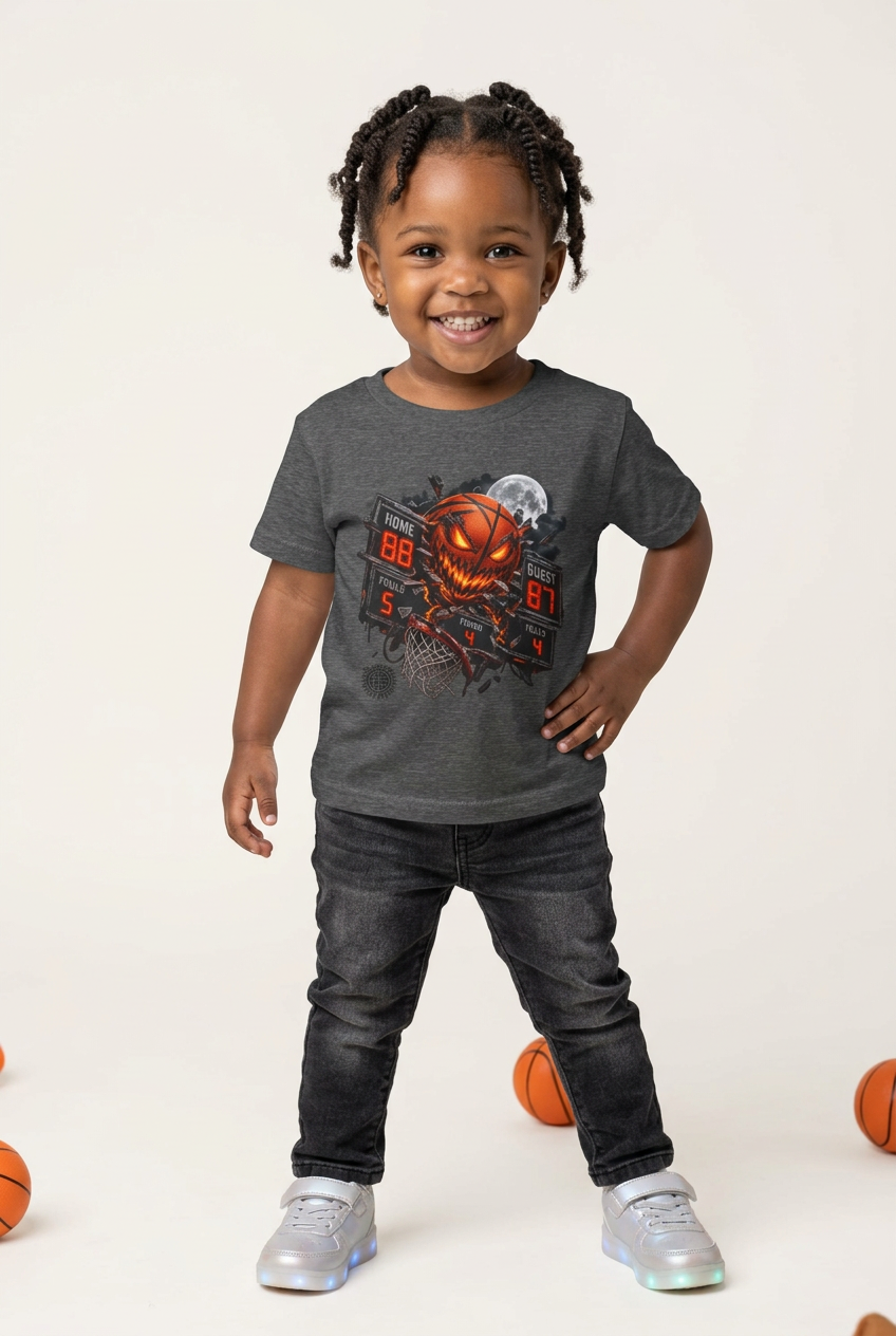 The Scoreboard Halloween Toddler Limited Edition Tee Printify