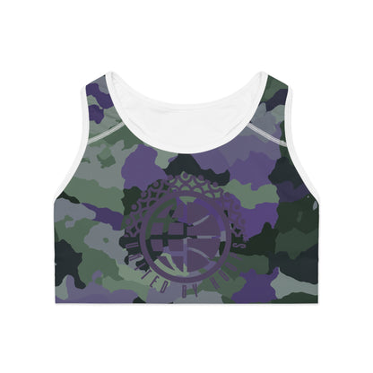 UBH Sports Bra Purp Camo