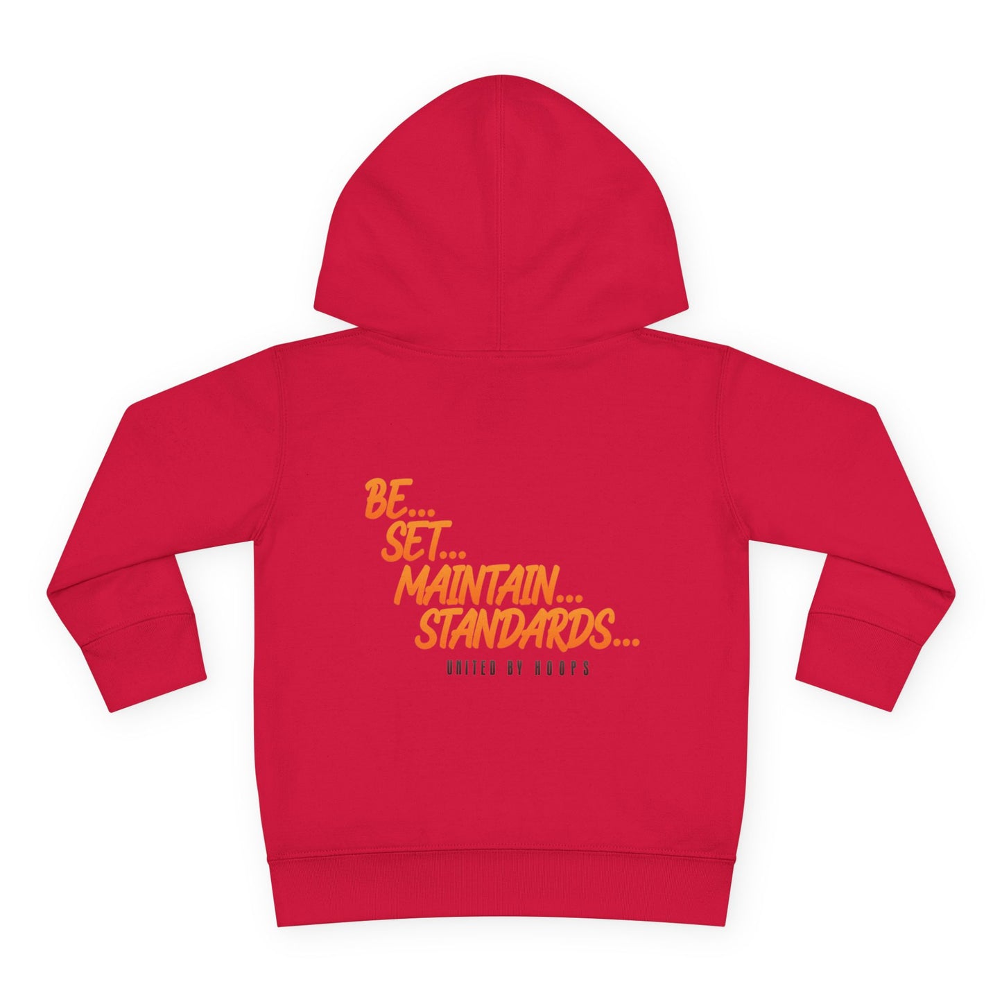 NYC United By Hoops Toddler Pullover Fleece Hoodie Printify