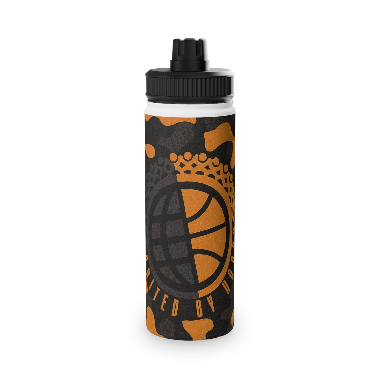 UBH Camo Stainless Steel Water Bottle Printify