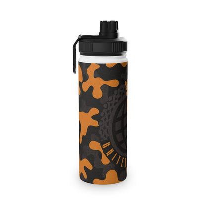 UBH Camo Stainless Steel Water Bottle Printify
