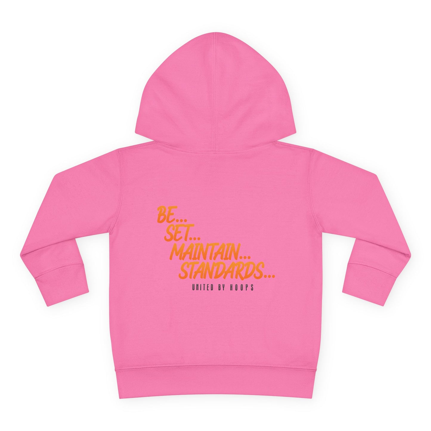 NYC United By Hoops Toddler Pullover Fleece Hoodie Printify