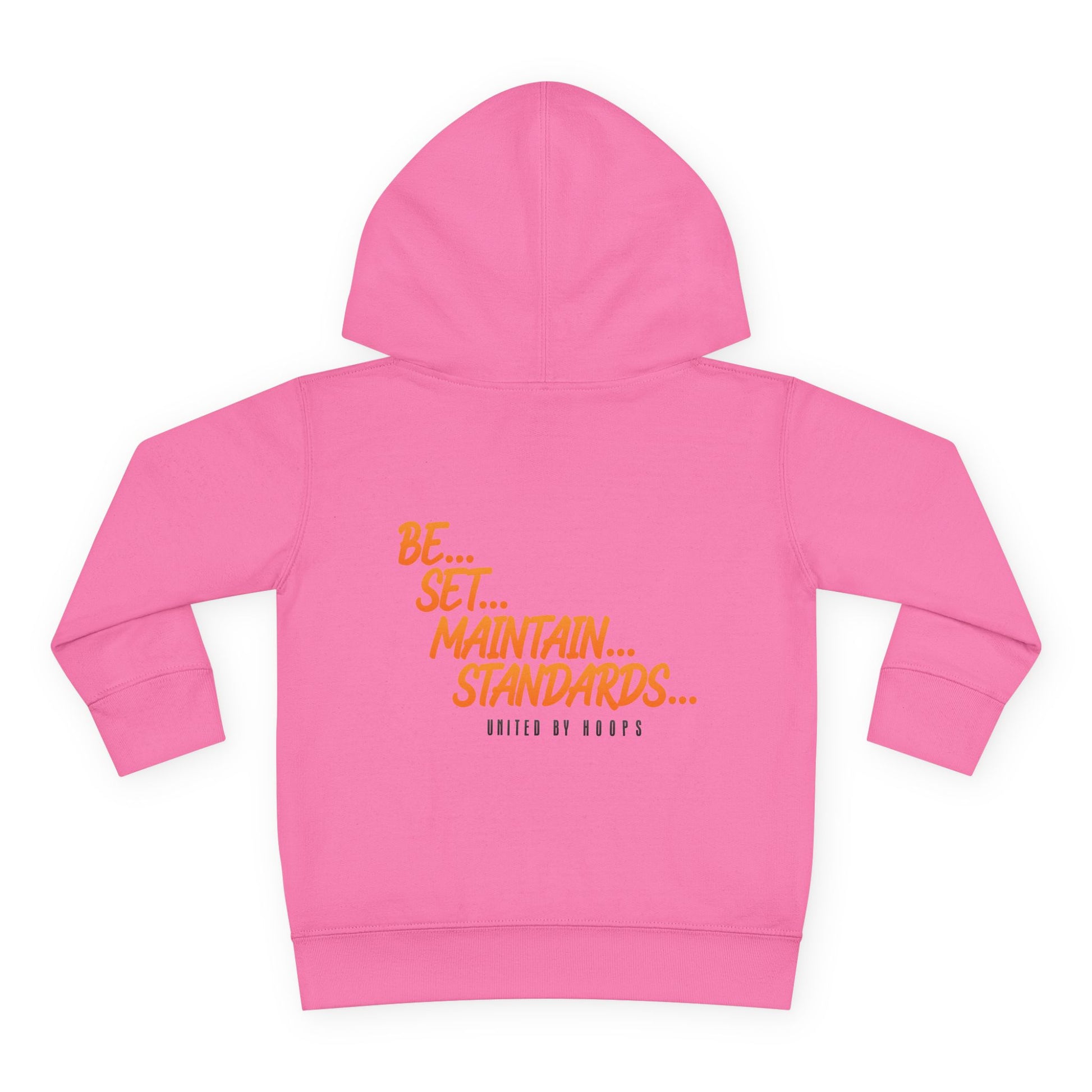 NYC United By Hoops Toddler Pullover Fleece Hoodie Printify