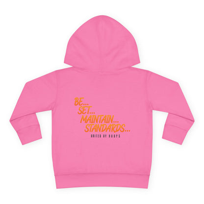 NYC United By Hoops Toddler Pullover Fleece Hoodie Printify