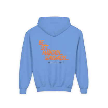 NYC United By Hoops Youth Unisex Heavy Blend Hoodie Printify