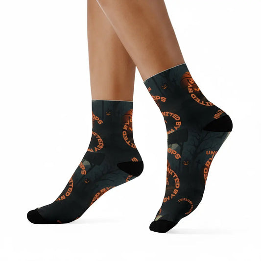 UBH Spooky Crew Socks (Limited Edition) Printify