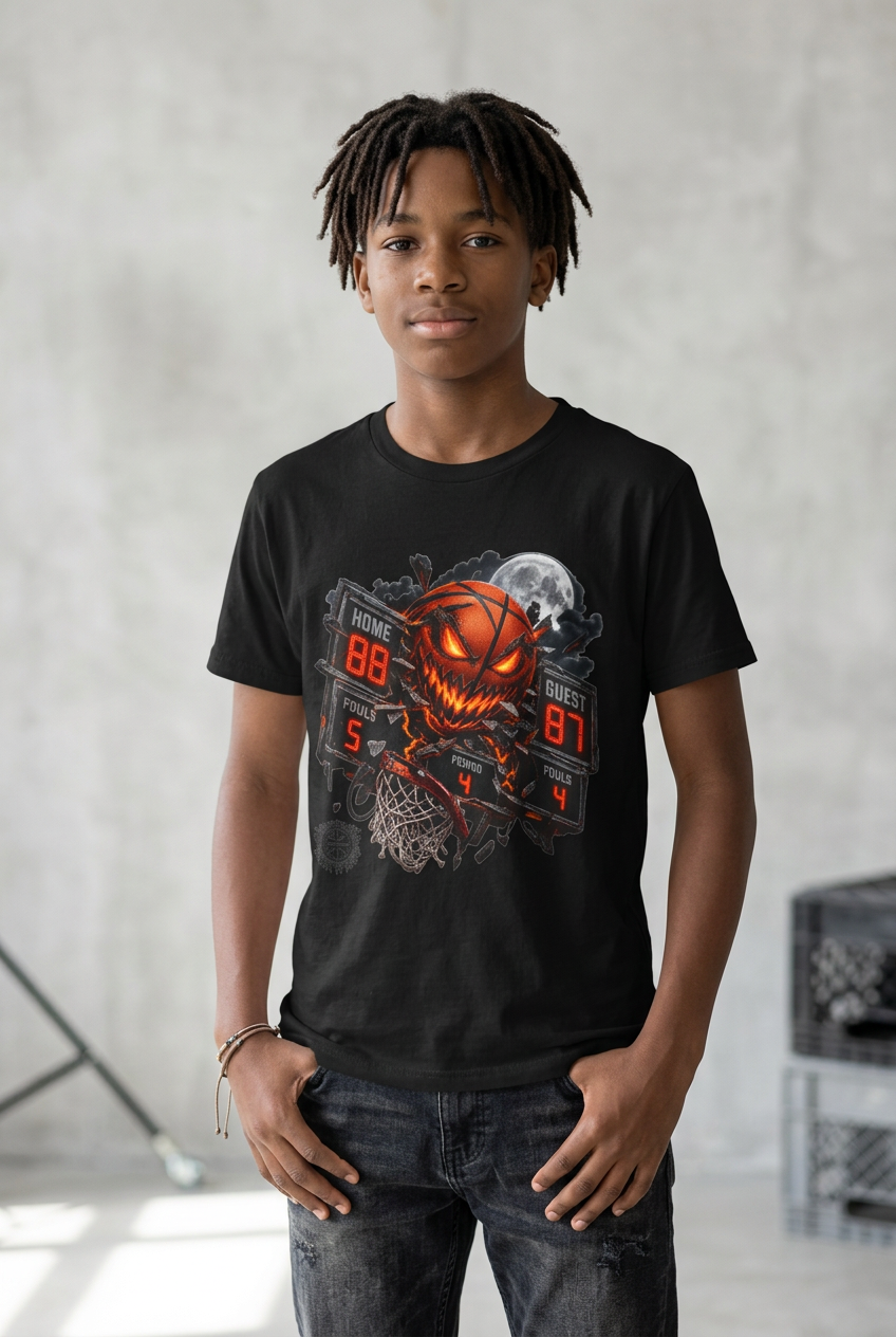 The Scoreboard Halloween Youth Limited Edition T-Shirt Printify