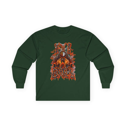 F.Y.I. I Ball Halloween Unisex Adult Cotton Long Sleeve Tee Printify