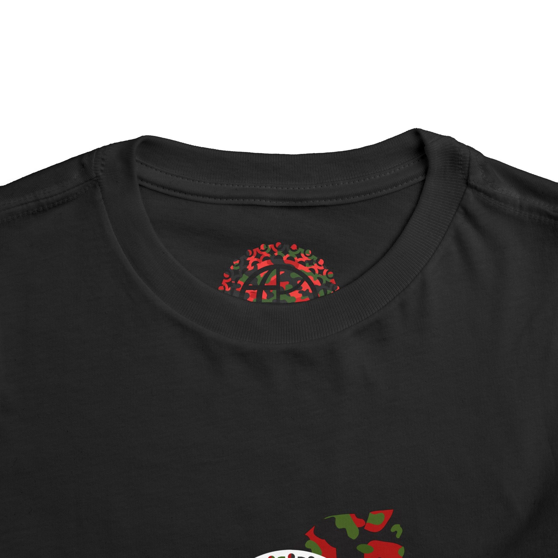United By Hoops NYC Pan African Unisex Toddler Tee Printify