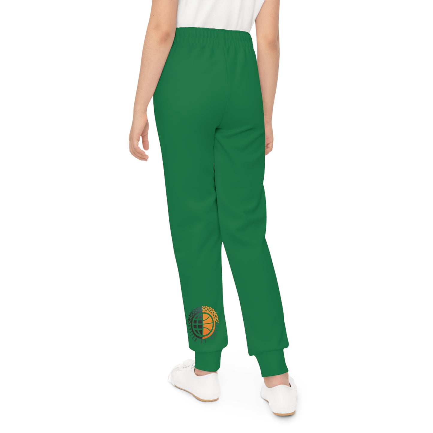 United By Hoops Green Youth Joggers