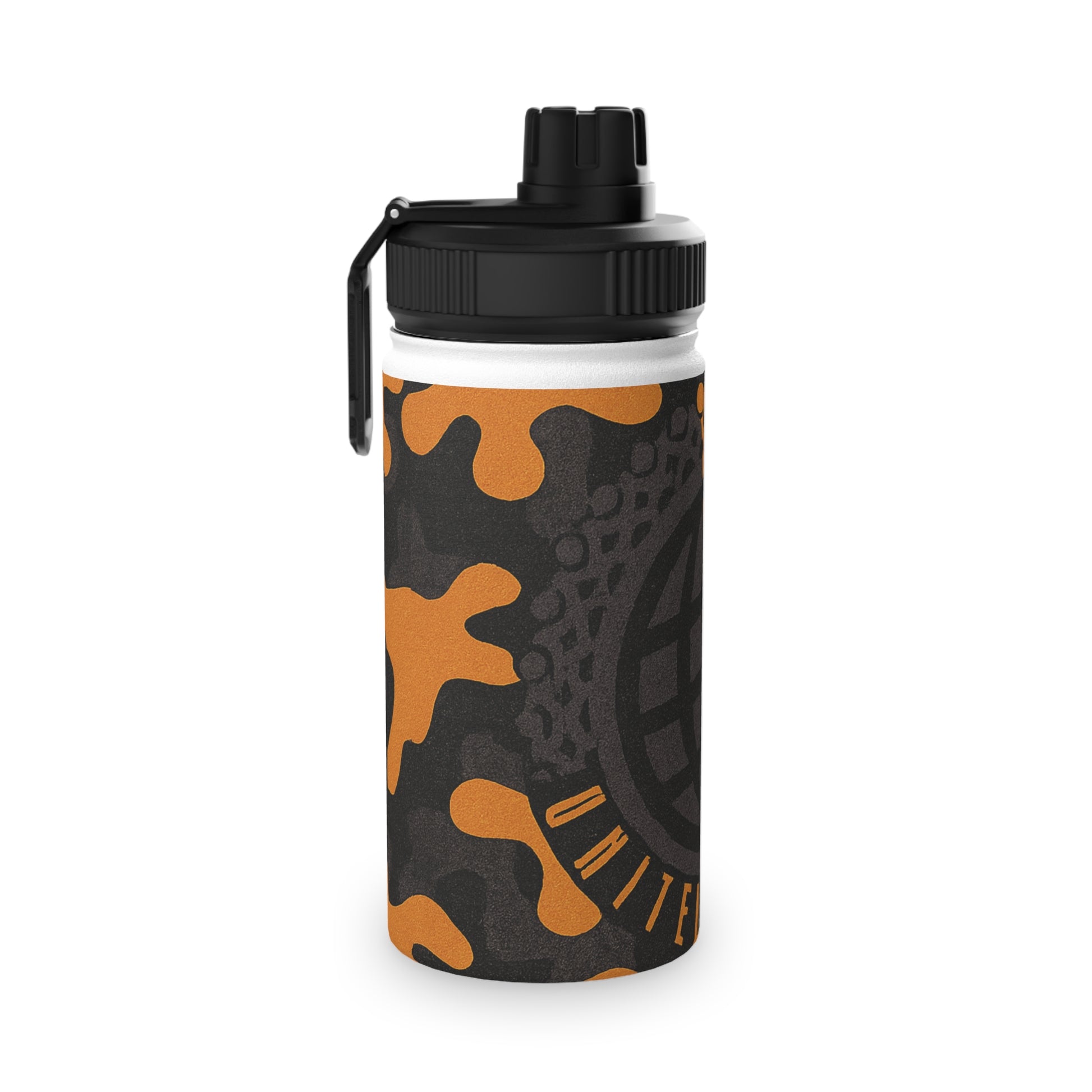 UBH Camo Stainless Steel Water Bottle Printify