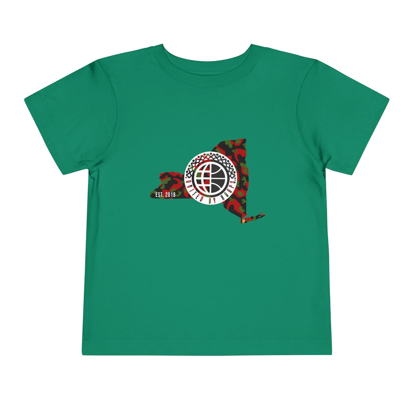 United By Hoops NYC Pan African Unisex Toddler Tee Printify
