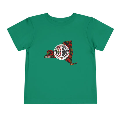 United By Hoops NYC Pan African Unisex Toddler Tee Printify
