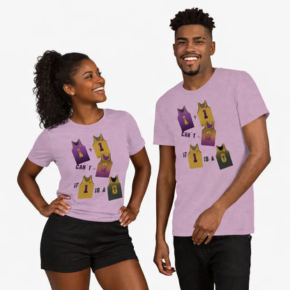 Don't Be- Purp'n'Gold Unisex Tee United By Hoops