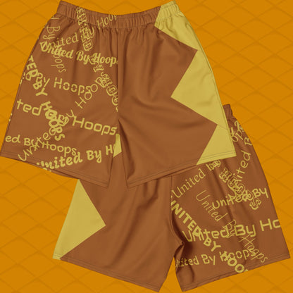 Gold Crazy Unisex Shorts