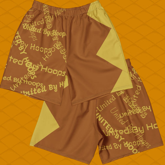 Gold Crazy Unisex Shorts