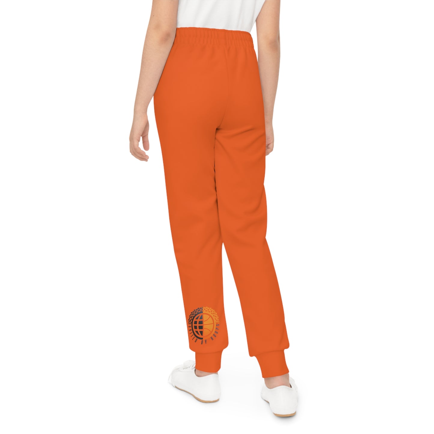 United By Hoops Orange Youth Joggers