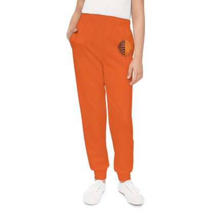 United By Hoops Orange Youth Joggers