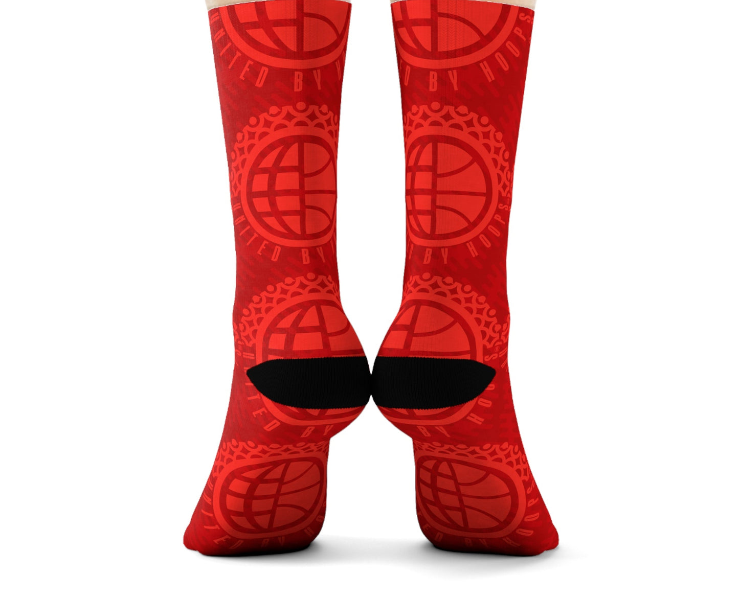 UBH Rich Red Crew Socks