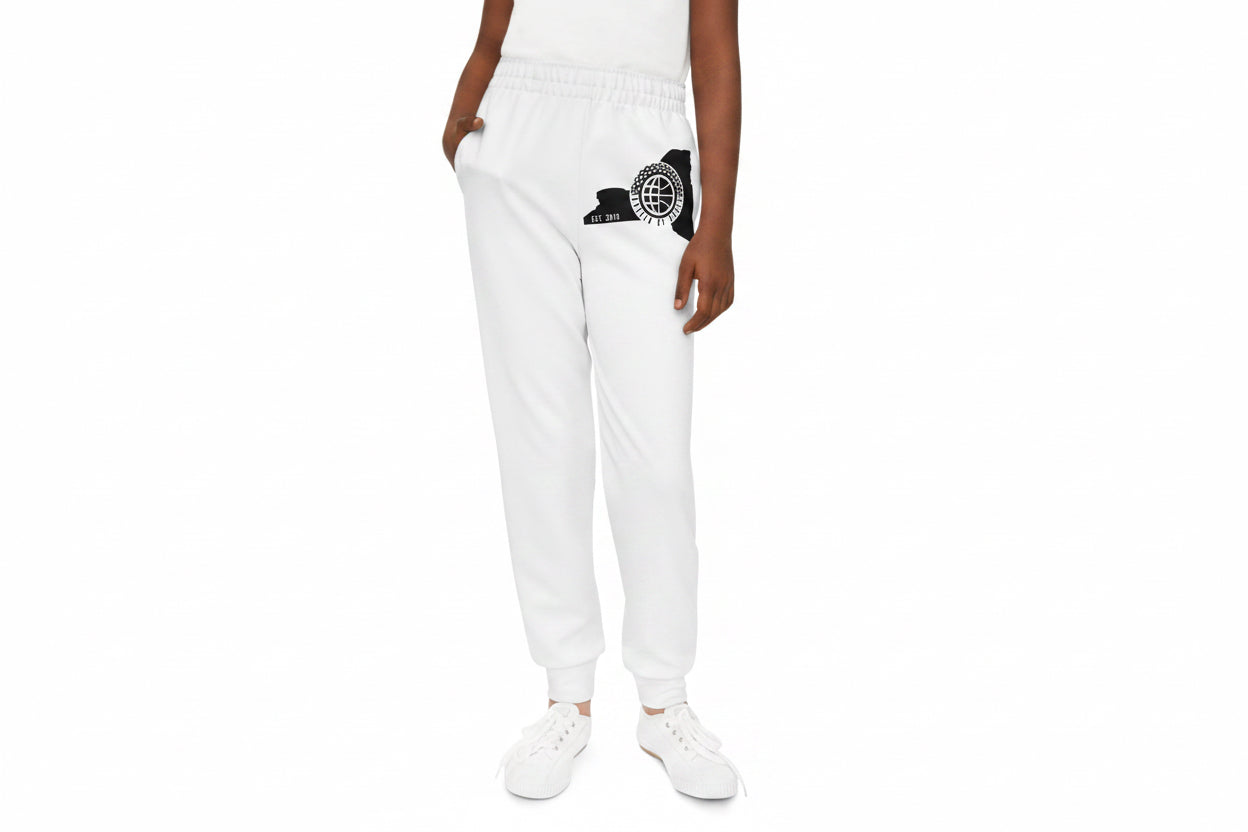 United By Hoops NYC BlackOut Youth Joggers Printify