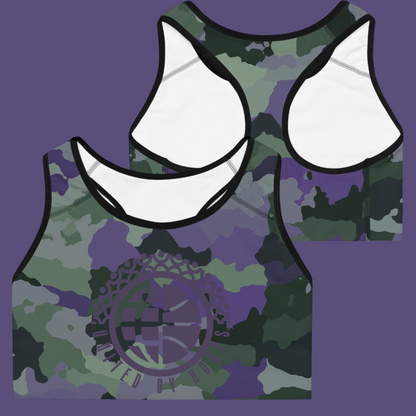 UBH Sports Bra Purp Camo