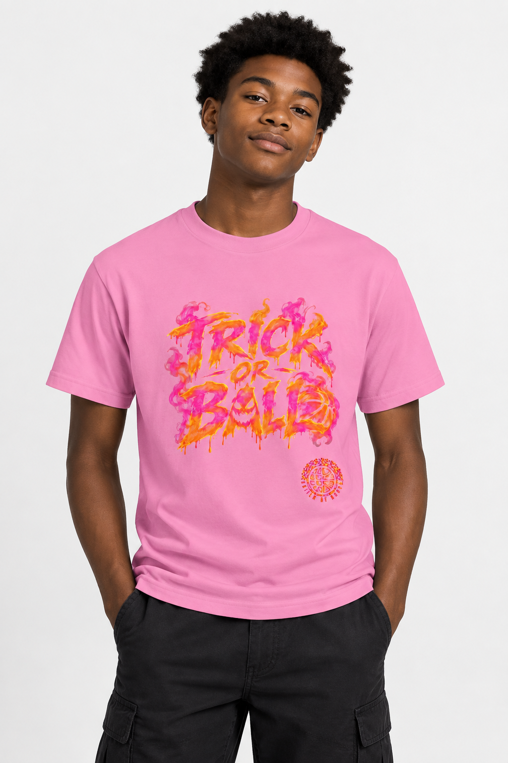 Trick or Ball Halloween Youth Limited Edition T-Shirt Printify