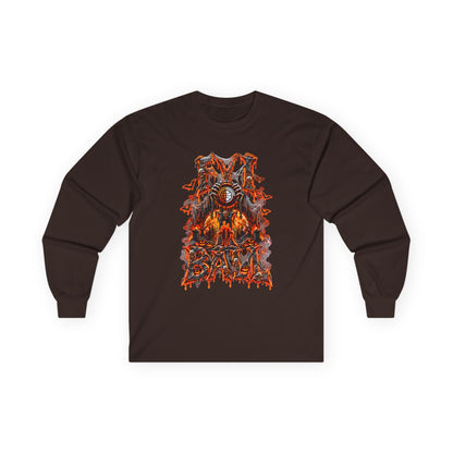 F.Y.I. I Ball Halloween Unisex Adult Cotton Long Sleeve Tee Printify
