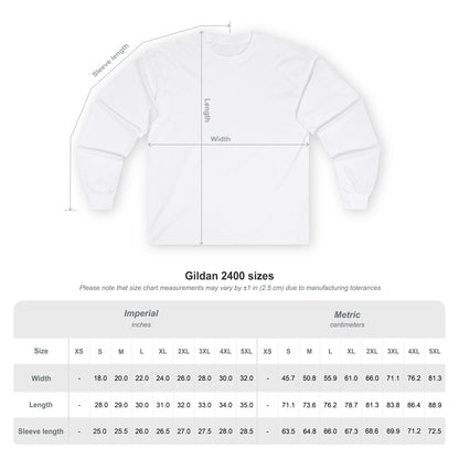 F.Y.I. I Ball Halloween Unisex Adult Cotton Long Sleeve Tee Printify
