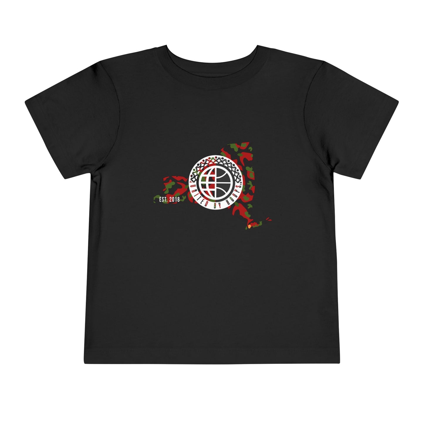 United By Hoops NYC Pan African Unisex Toddler Tee Printify