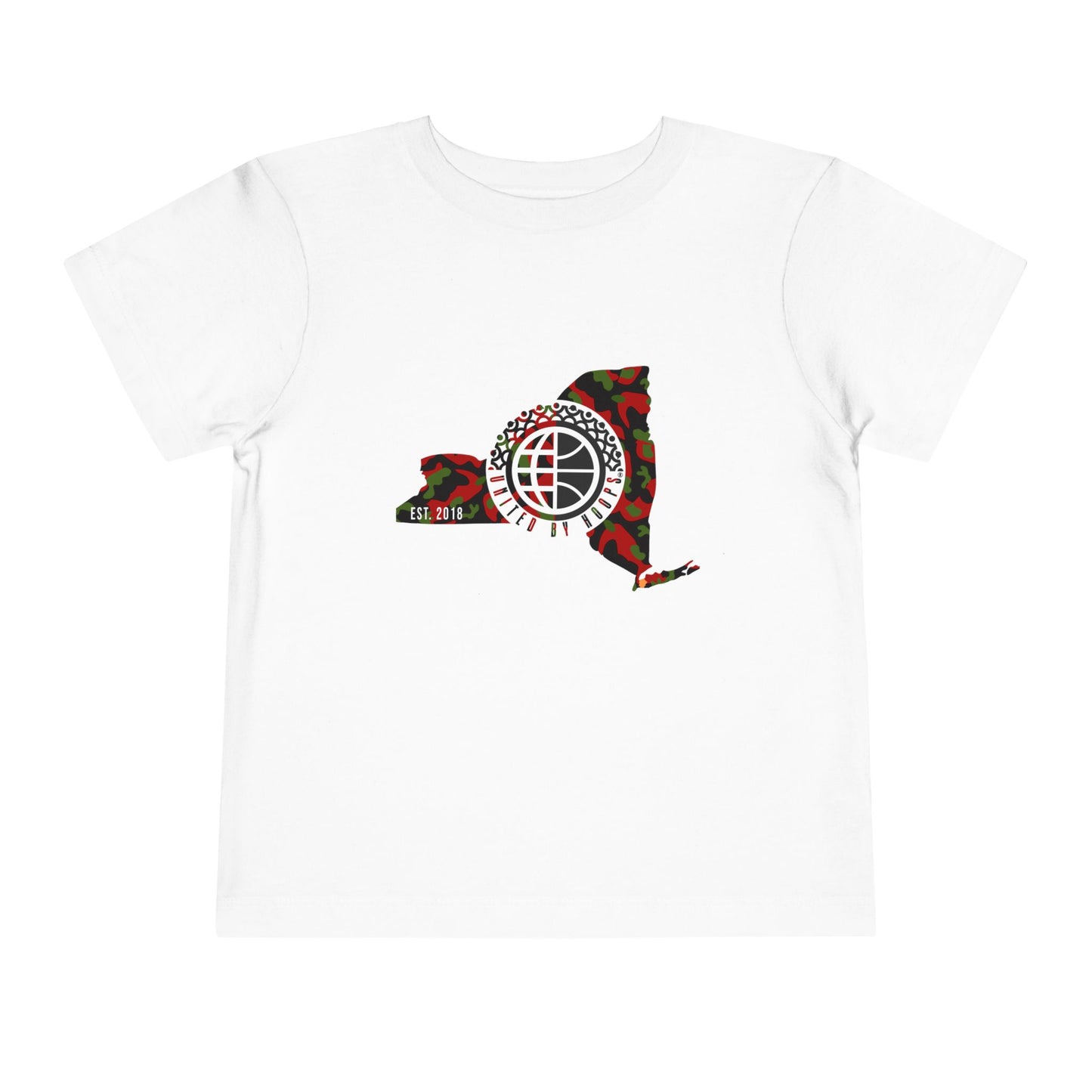 United By Hoops NYC Pan African Unisex Toddler Tee Printify
