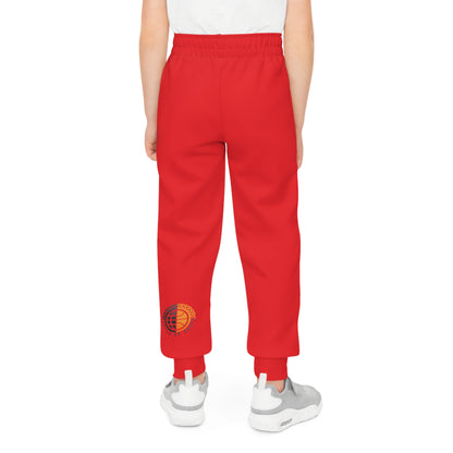 United By Hoops Red Youth Joggers