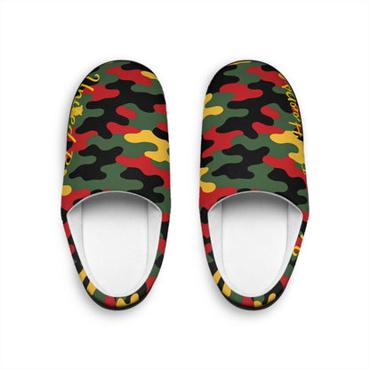 Scripted Representation Indoor Slippers