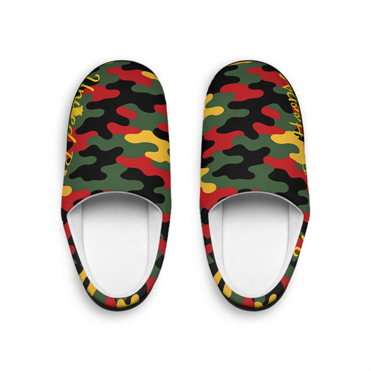 Scripted Representation Indoor Slippers