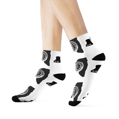 NYC BlackOut Unisex Crew Socks