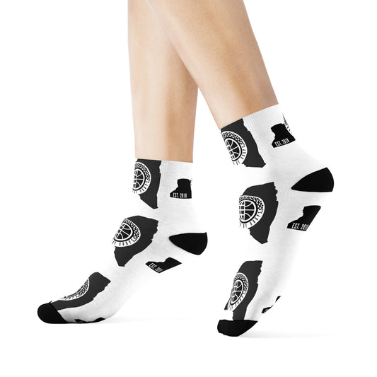 NYC BlackOut Unisex Crew Socks