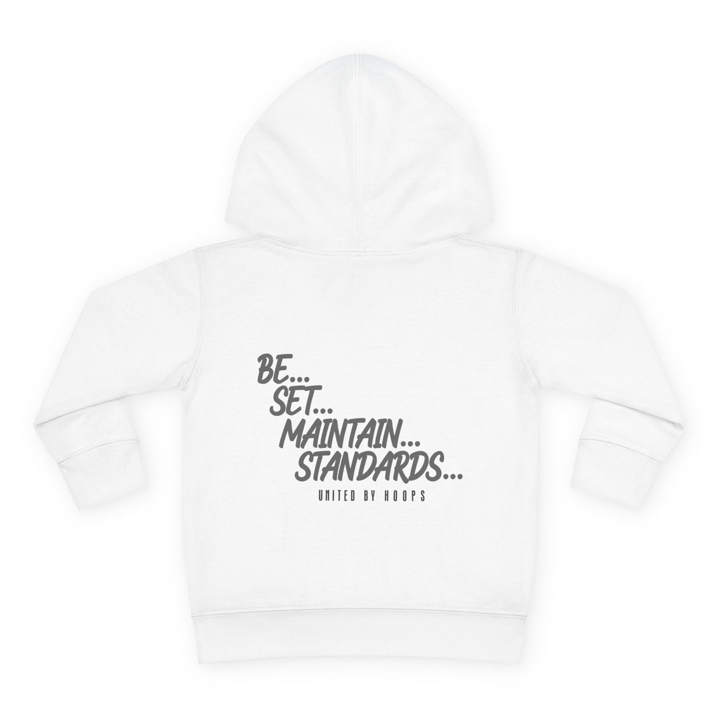 NYC United By Hoops Vintage Grey Toddler Hoodie Printify