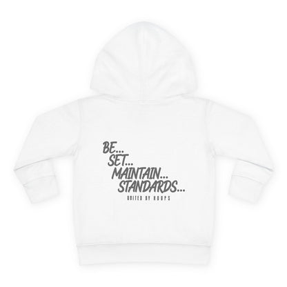 NYC United By Hoops Vintage Grey Toddler Hoodie Printify