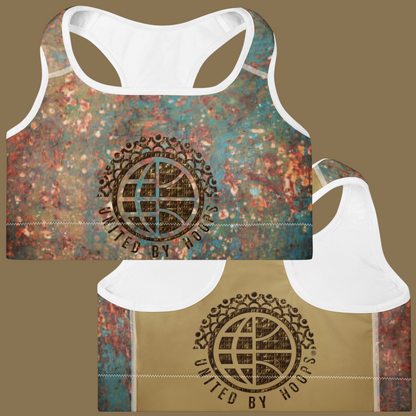 Rustic UBH Padded Sports Bra United By Hoops, LLC