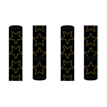 Scripted 5 Star Socks