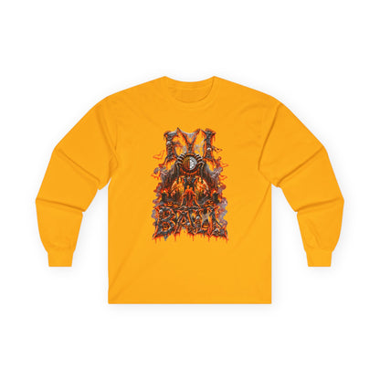 F.Y.I. I Ball Halloween Unisex Adult Cotton Long Sleeve Tee Printify